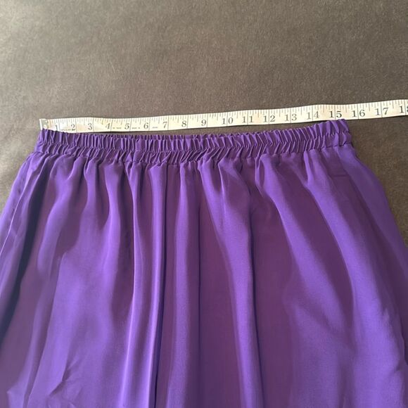 Women’s Purple Chiffon 3 Piece Pants Suit Mother of the Bride Plus Size 16 NEW - Picture 9 of 14